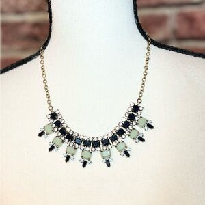 J Crew blue and green necklace